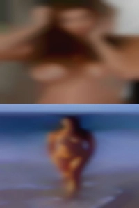 Sunsets on the women beach.